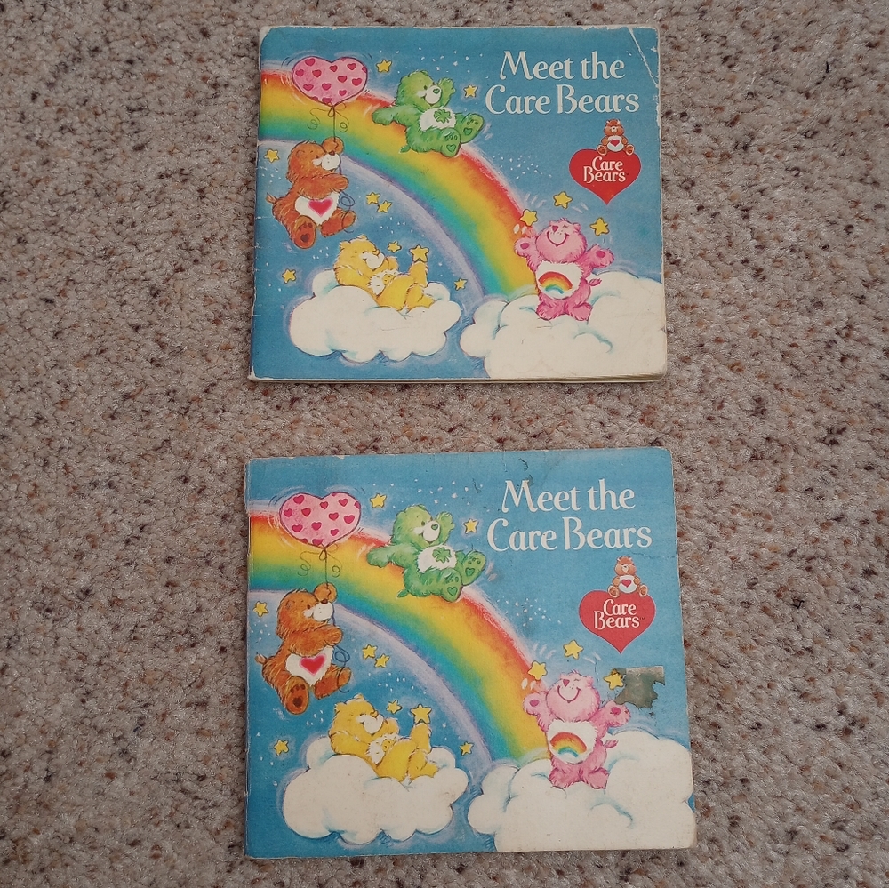 Vintage Meet The Care Bears Books
